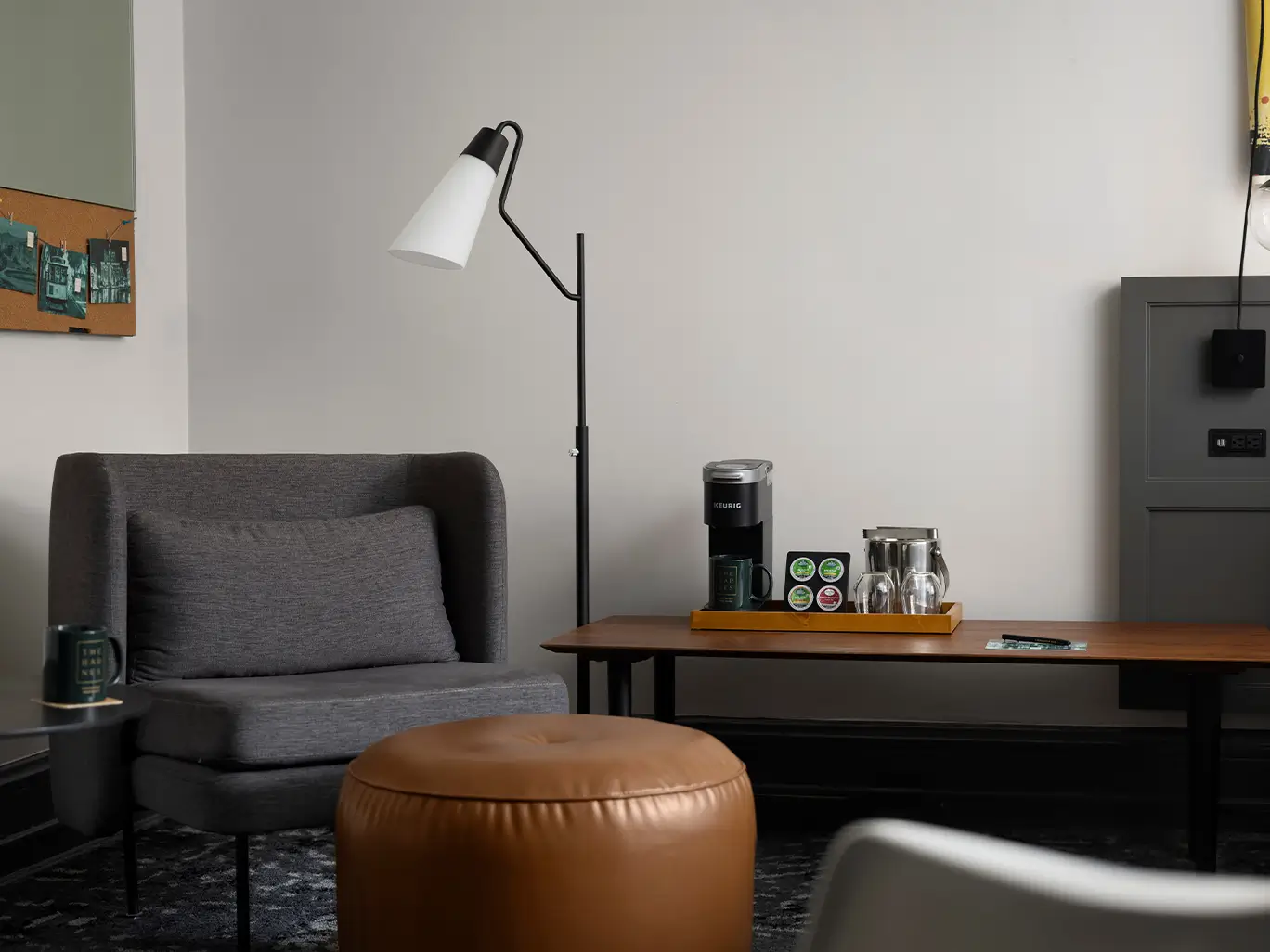 sitting area in a hotel room in san francisco